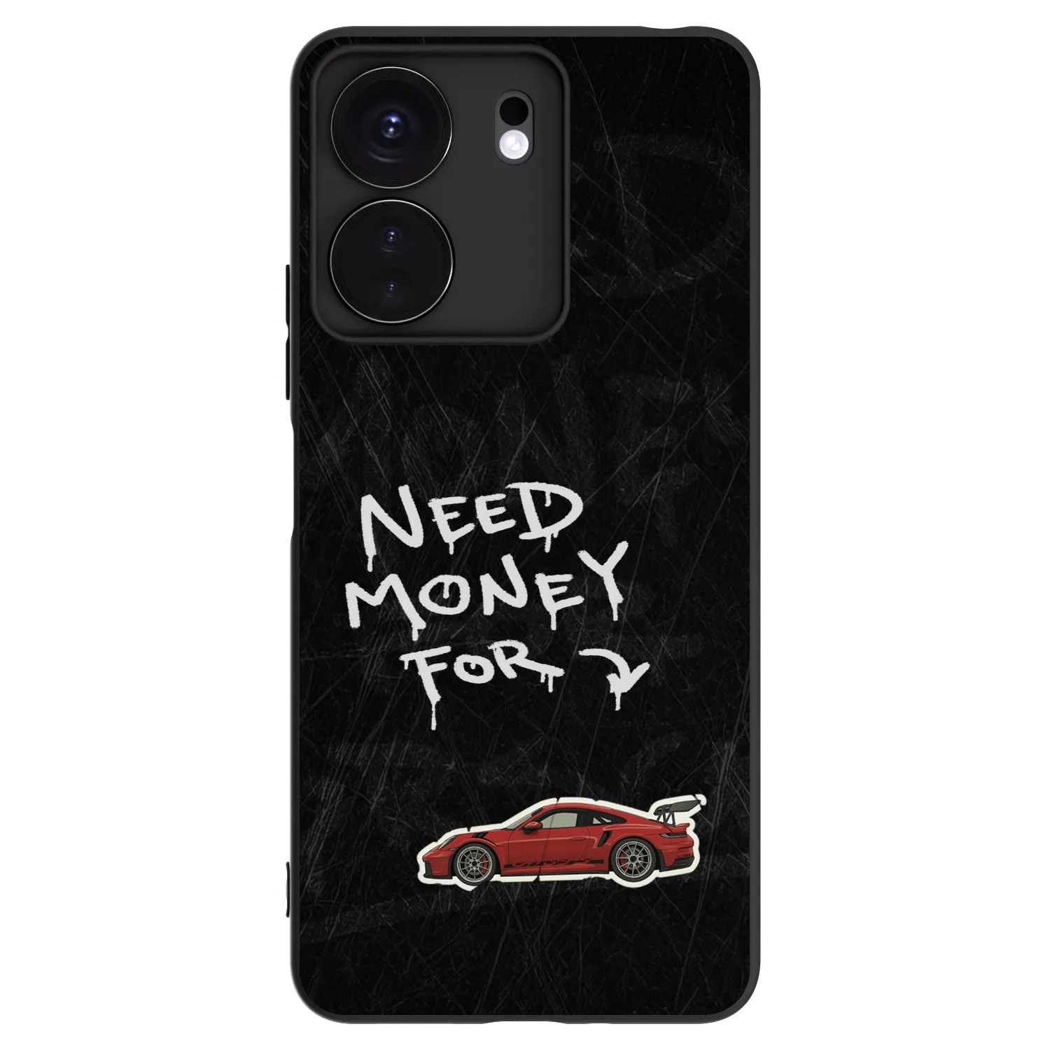 Picasee husă neagră din silicon pentru Xiaomi Redmi 13C 4G - Track Mode