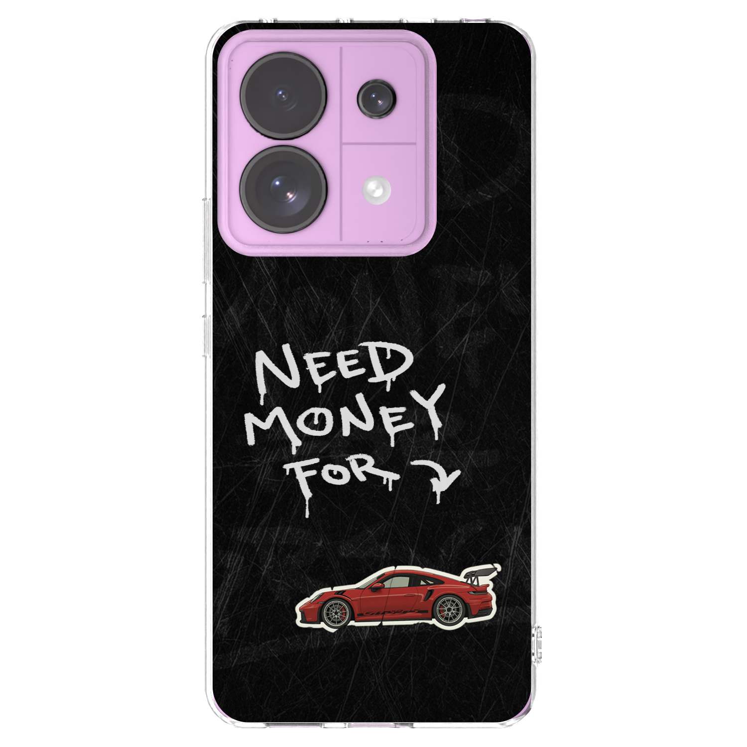 Picasee husă transparentă din silicon pentru Xiaomi Redmi Note 13 Pro 5G - Track Mode