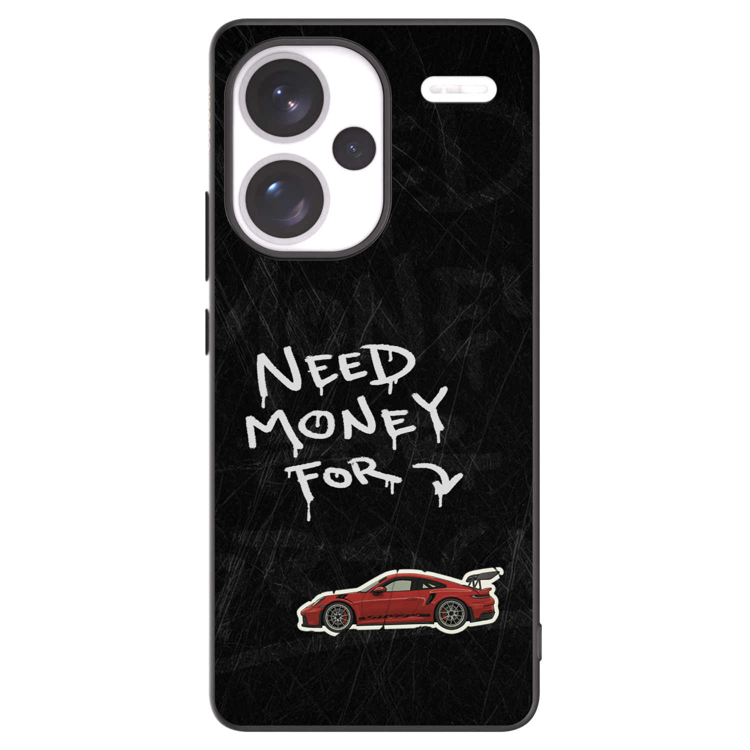 Picasee husă neagră din silicon pentru Xiaomi Redmi Note 13 Pro+ 5G - Track Mode