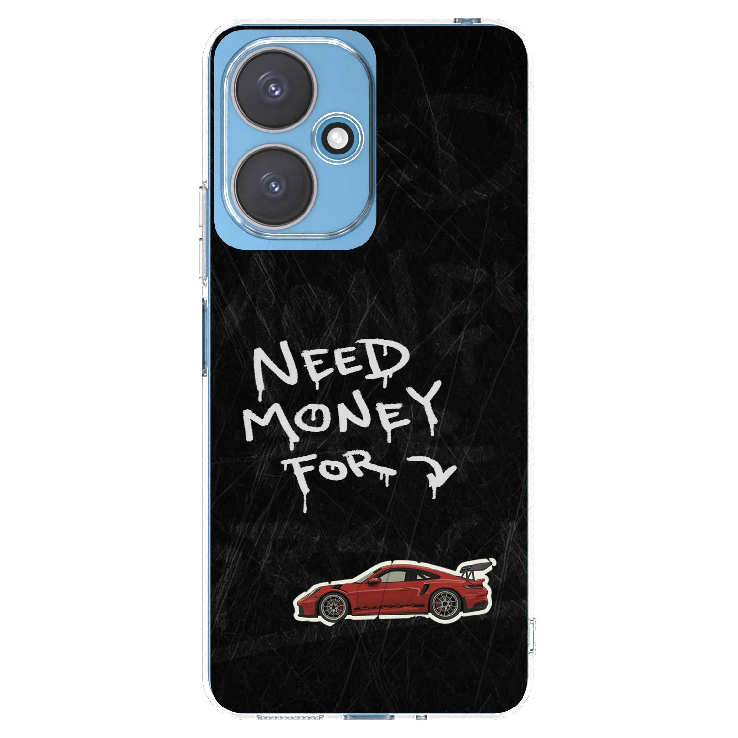 Picasee husă transparentă din silicon pentru Xiaomi Redmi 13C 5G - Track Mode