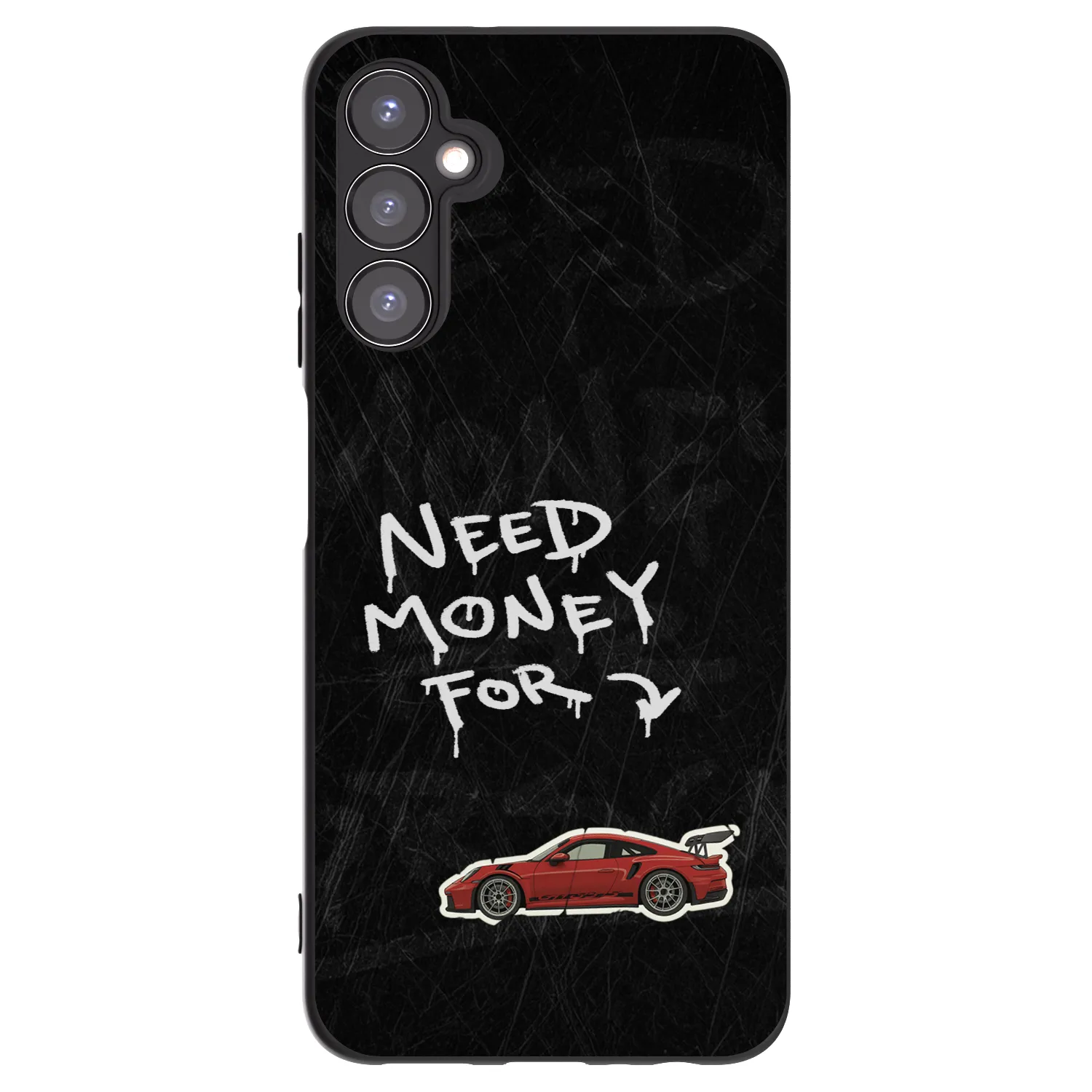 Picasee husă neagră din silicon pentru Samsung Galaxy A05s A057G - Track Mode