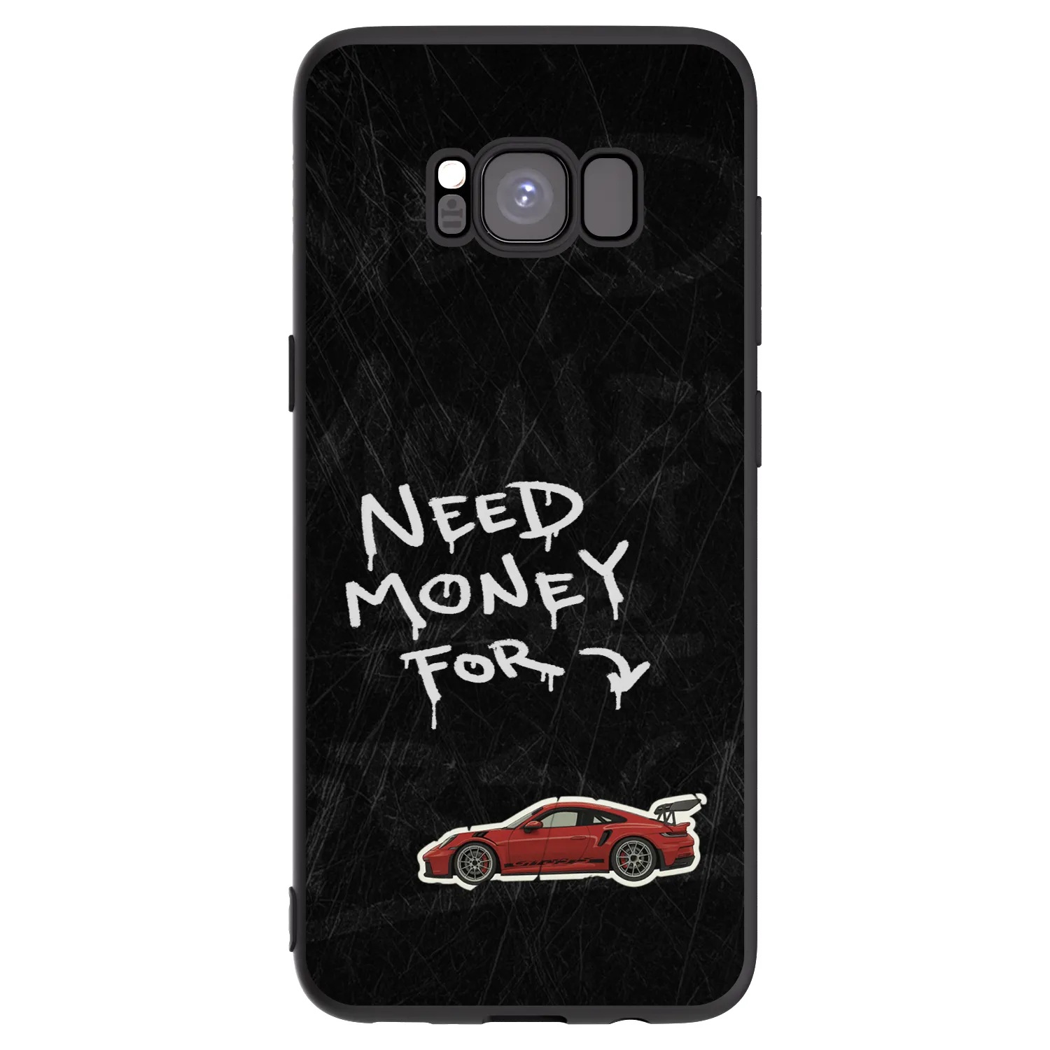 Picasee husă neagră din silicon pentru Samsung Galaxy S8 G950F - Track Mode