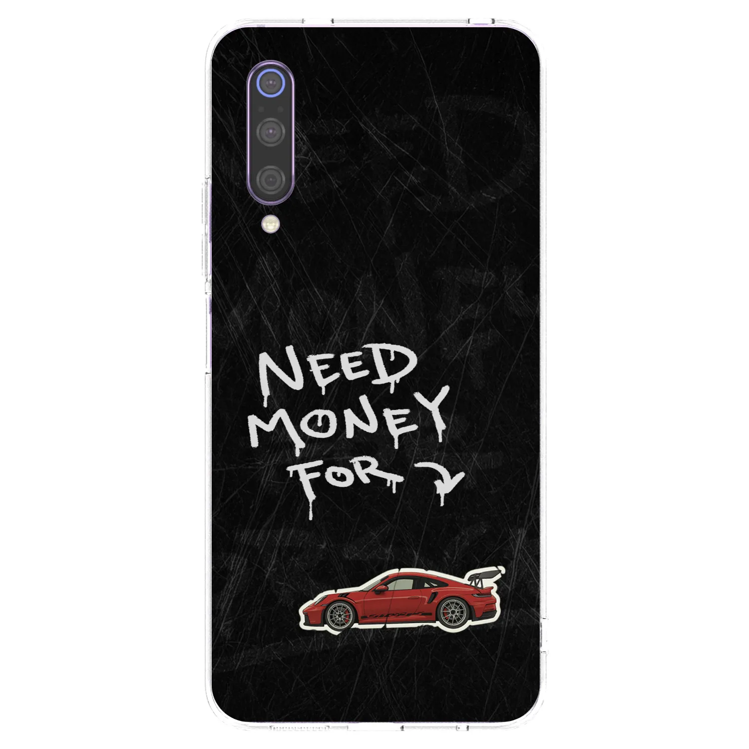 Picasee husă transparentă din silicon pentru Xiaomi Mi 9 - Track Mode