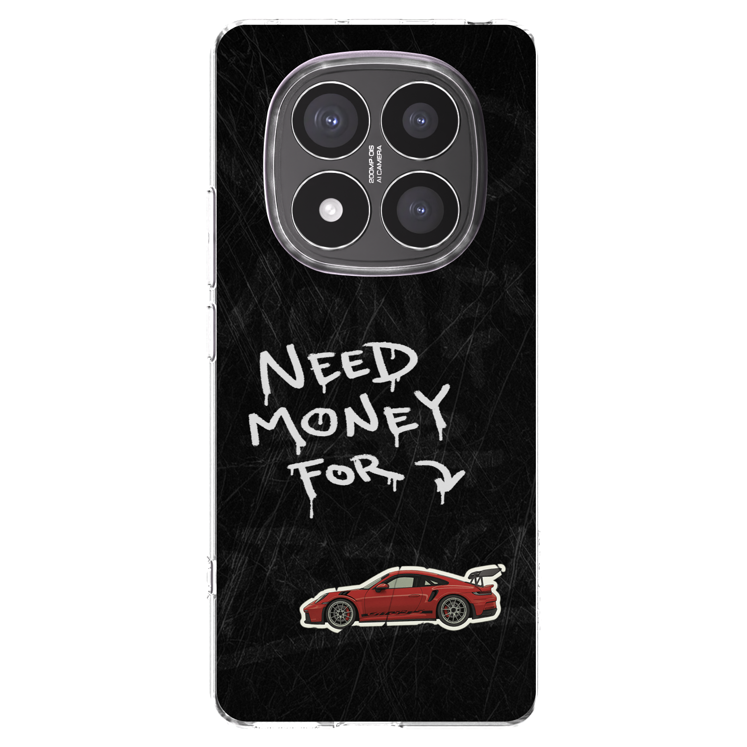 Picasee husă transparentă din silicon pentru Xiaomi Redmi Note 14 Pro+ 5G - Track Mode