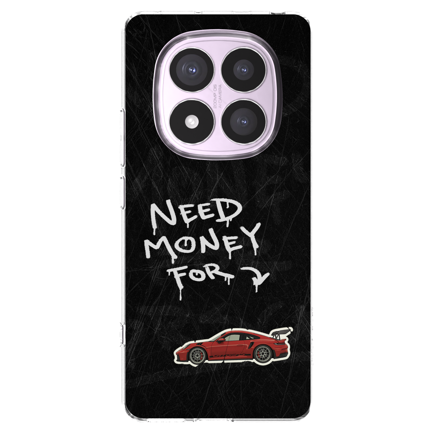 Picasee husă transparentă din silicon pentru Xiaomi Redmi Note 14 Pro 5G - Track Mode