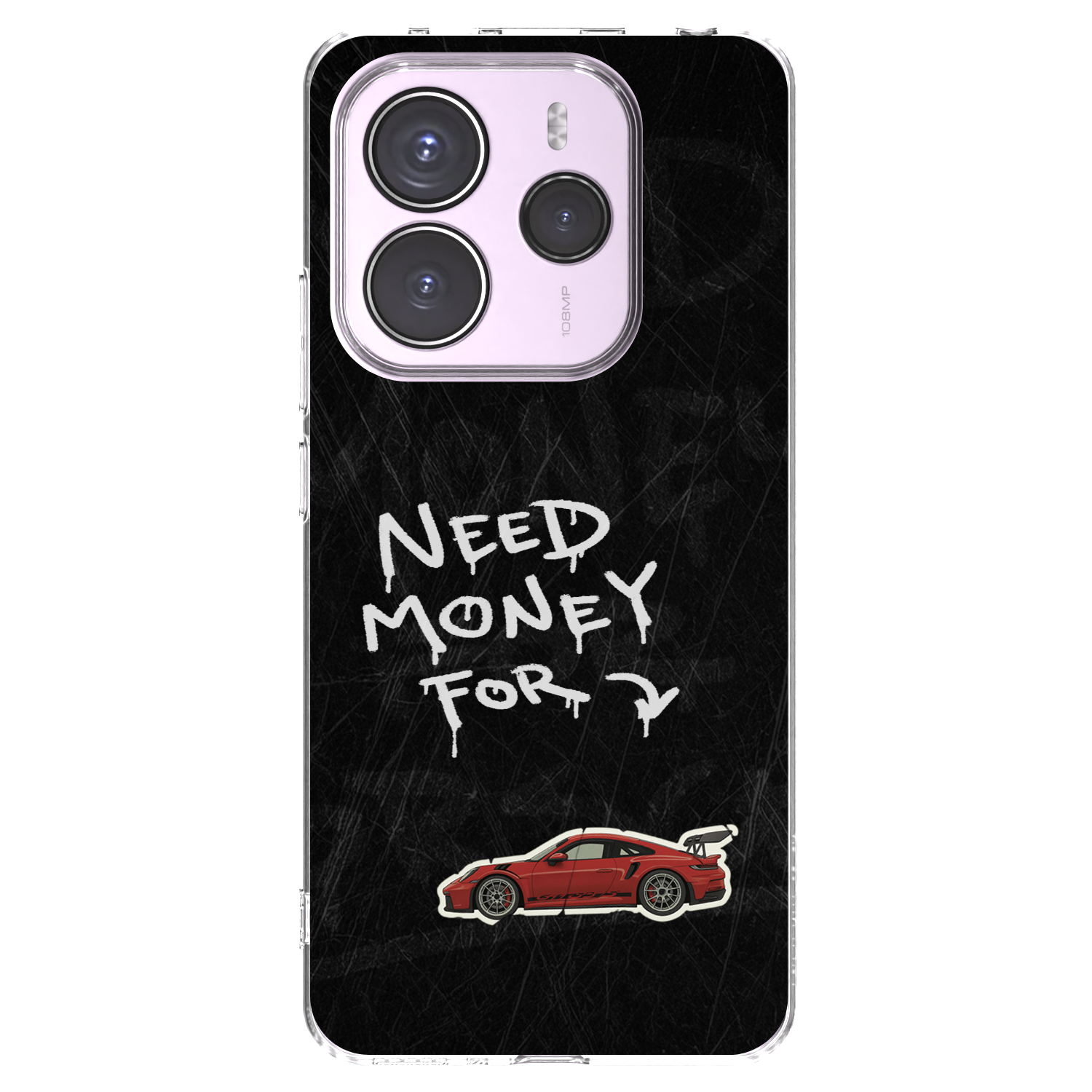 Picasee husă transparentă din silicon pentru Xiaomi Redmi Note 14 5G - Track Mode