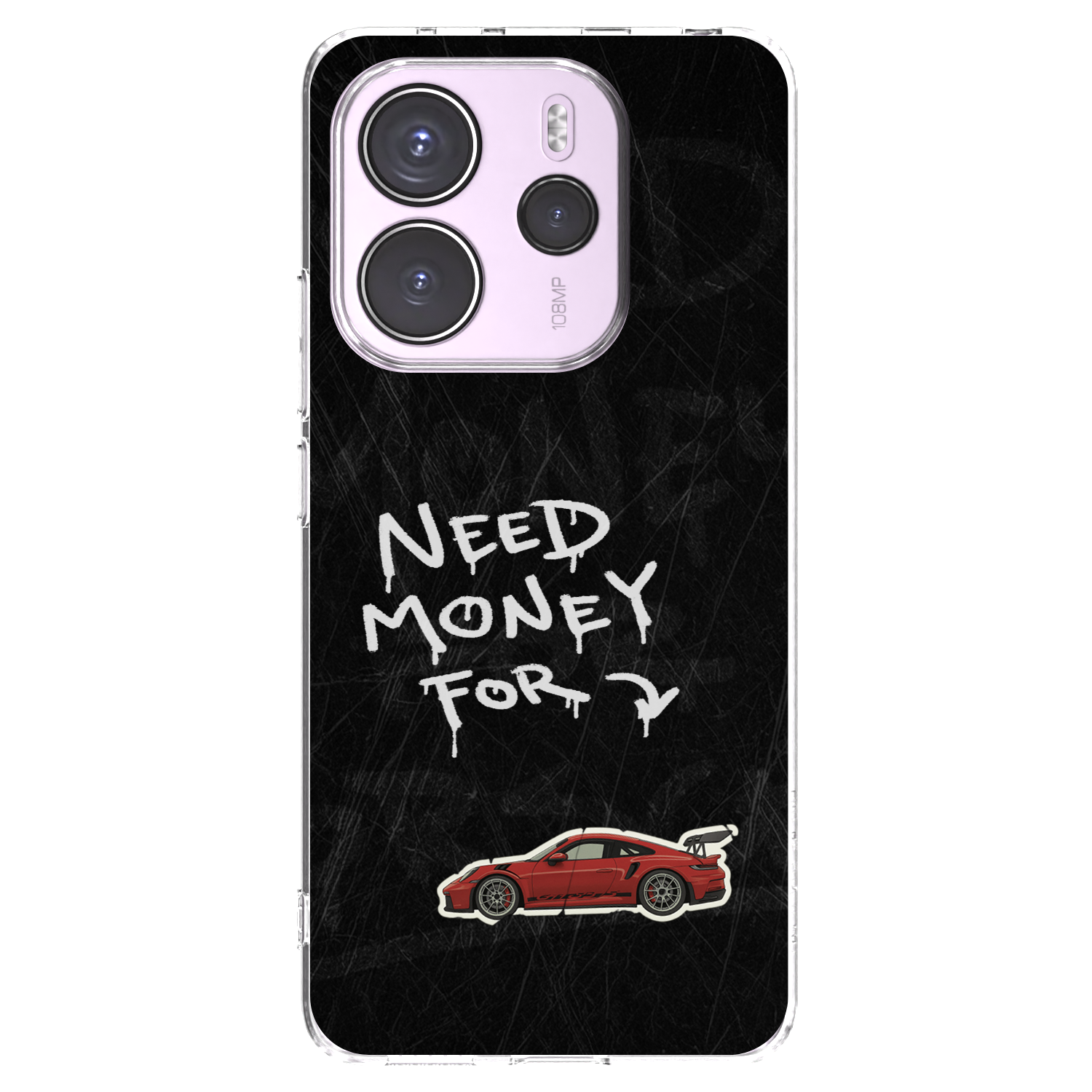 Picasee husă transparentă din silicon pentru Xiaomi Redmi Note 14 4G - Track Mode