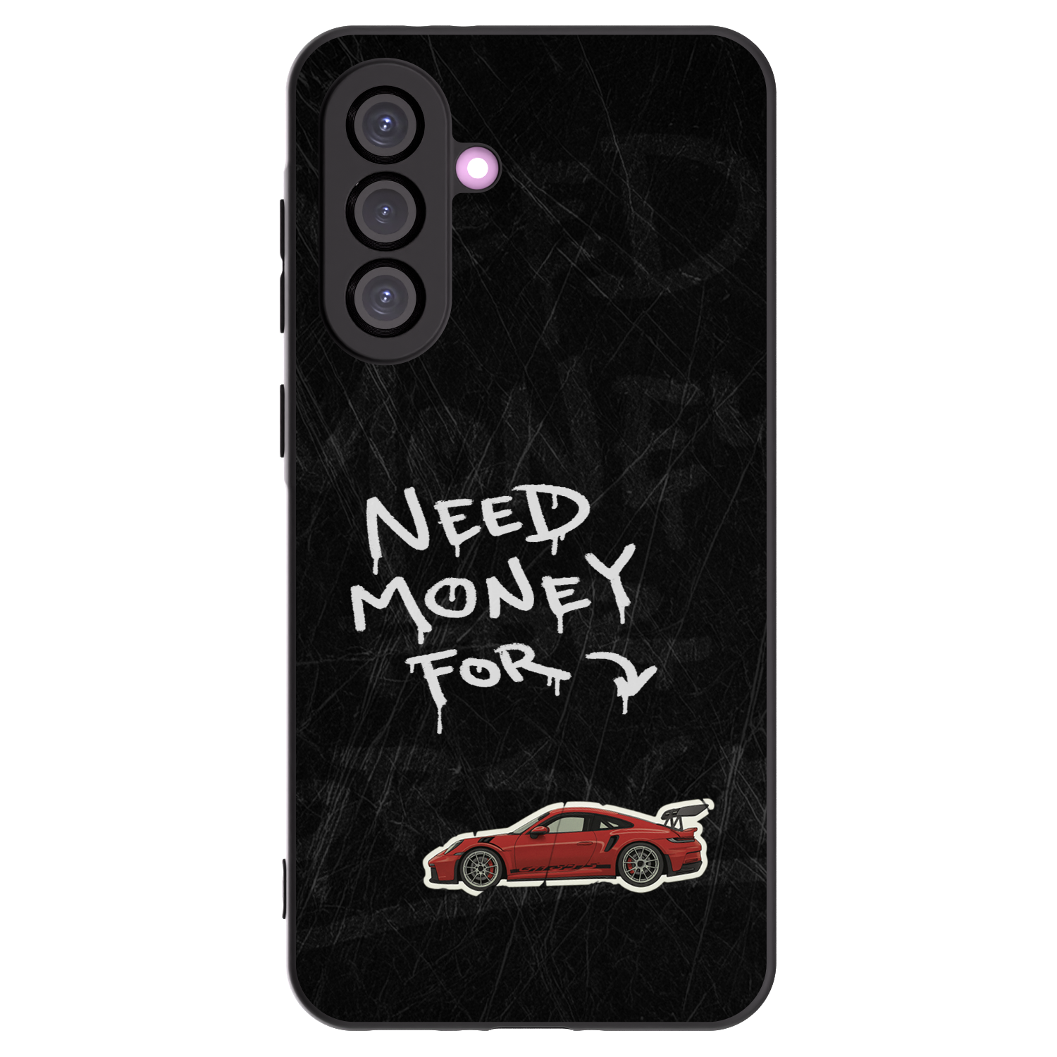 Picasee husă neagră din silicon pentru Samsung Galaxy A36 5G - Track Mode