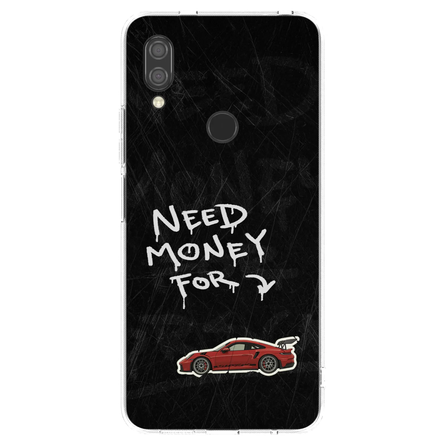 Picasee husă transparentă din silicon pentru Xiaomi Redmi 7 - Track Mode