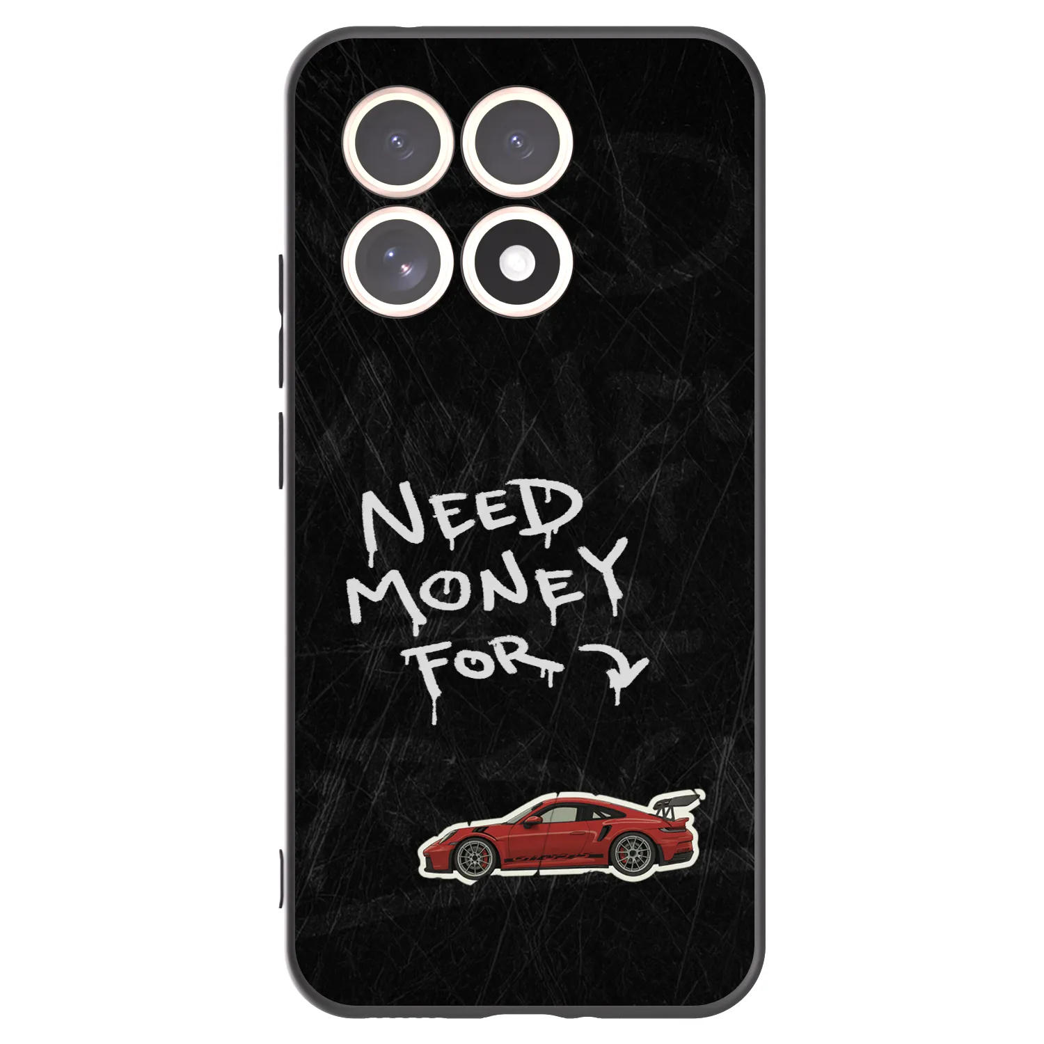 Picasee husă neagră din silicon pentru Xiaomi 15T - Track Mode