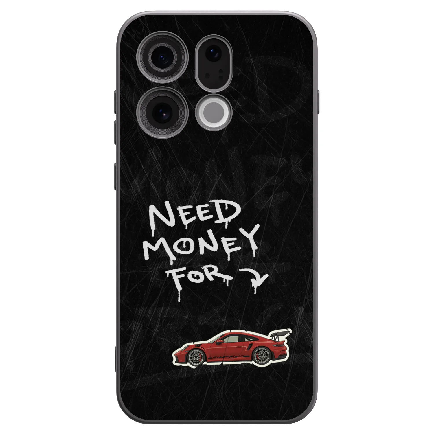 Picasee husă neagră din silicon pentru OPPO Find X9 - Track Mode