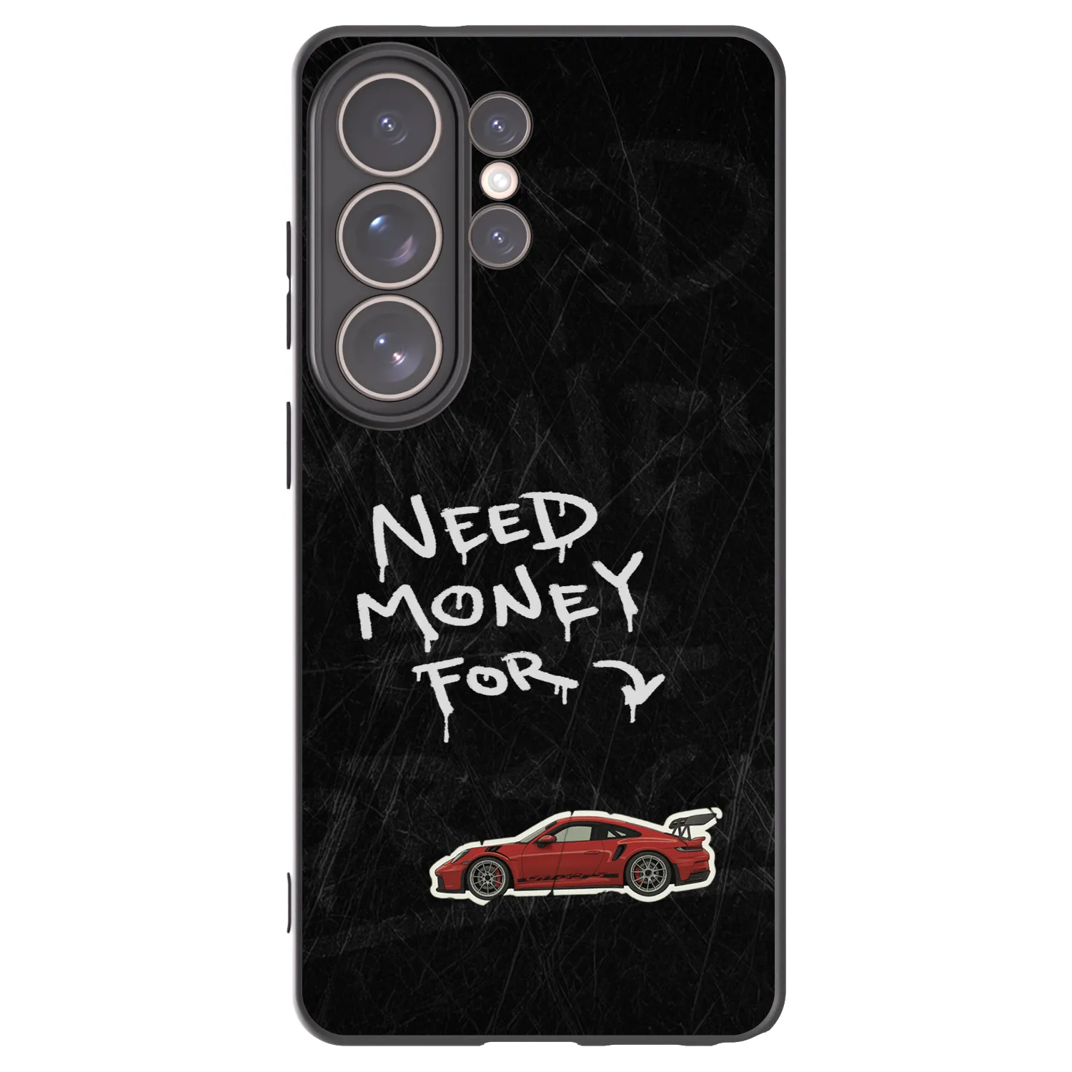 Picasee husă neagră din silicon pentru Samsung Galaxy S26 Ultra - Track Mode