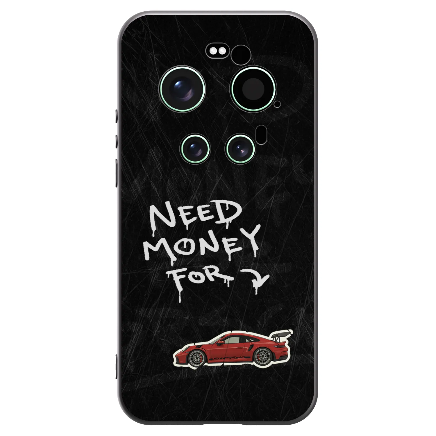 Picasee husă neagră din silicon pentru Xiaomi 17 Ultra - Track Mode