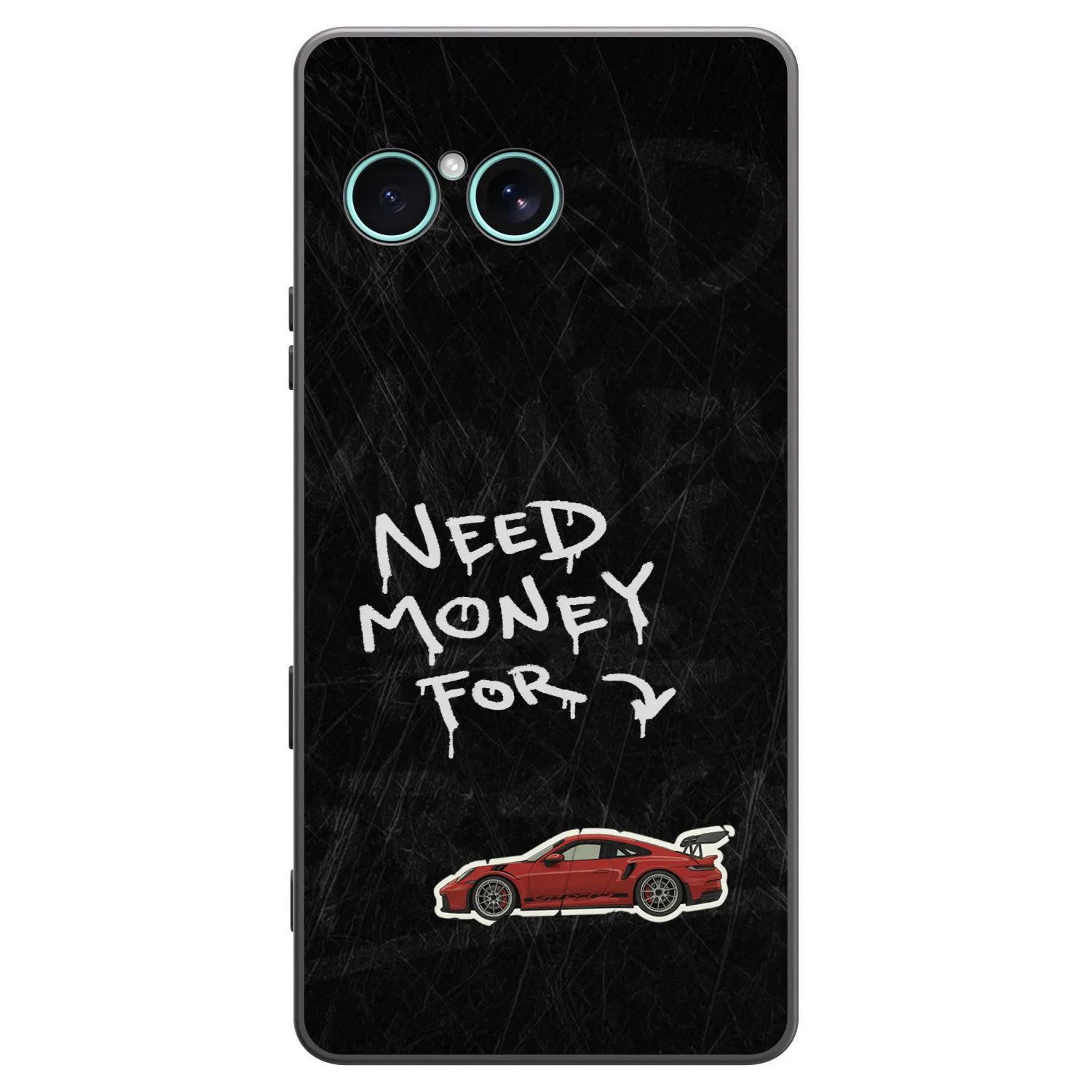 Picasee husă neagră din silicon pentru Sony Xperia 10 VII - Track Mode