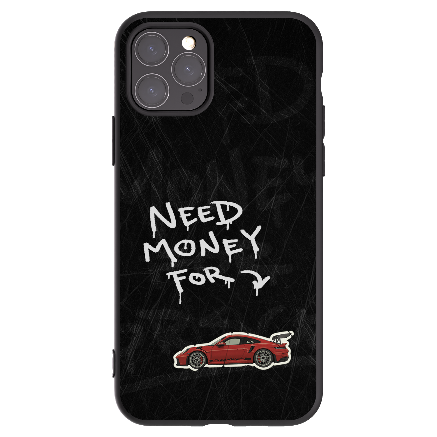 Picasee husă neagră din silicon pentru Apple iPhone 11 Pro - Track Mode