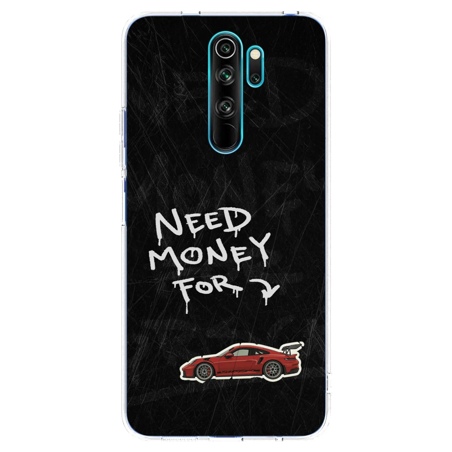 Picasee husă transparentă din silicon pentru Xiaomi Redmi Note 8 Pro - Track Mode