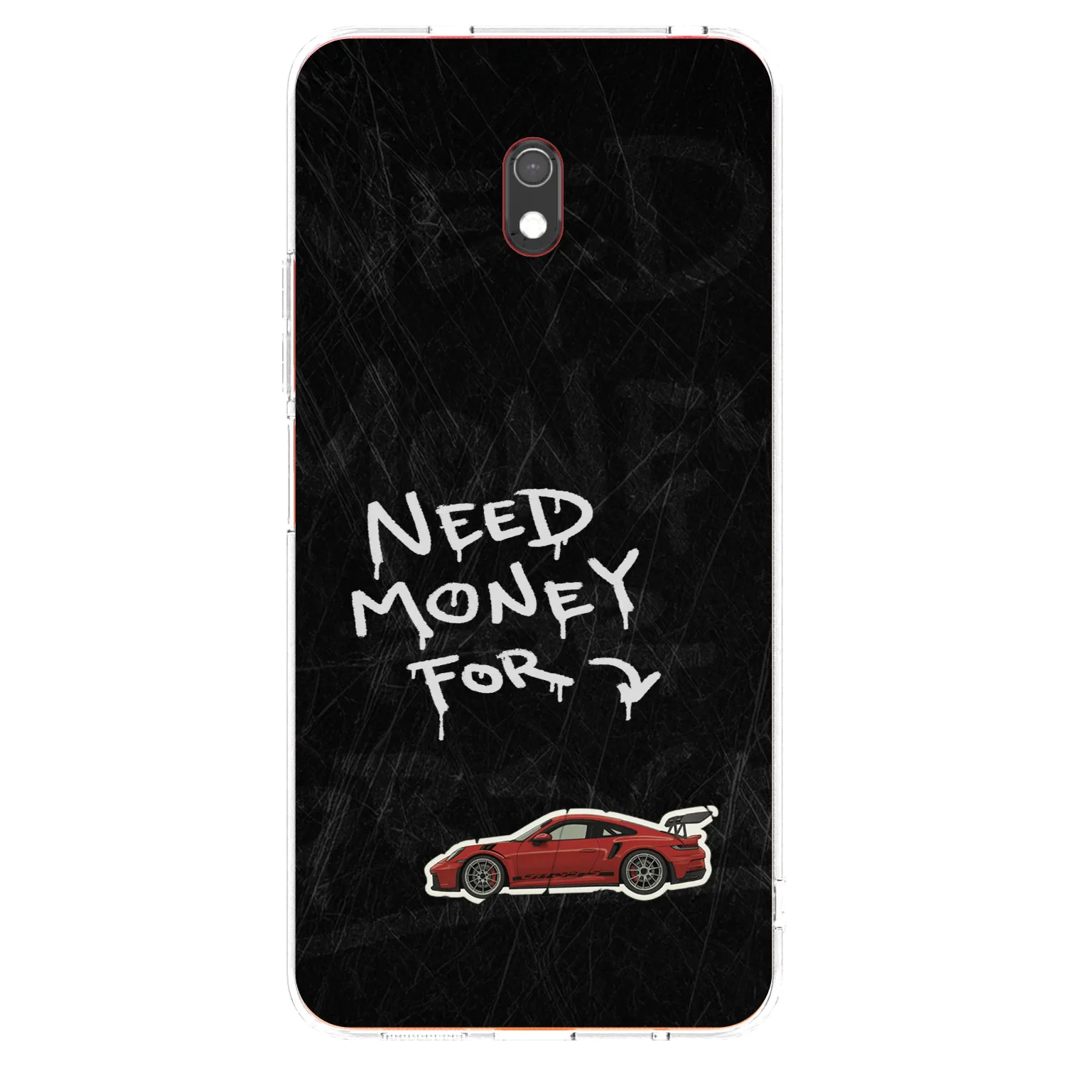 Picasee husă transparentă din silicon pentru Xiaomi Redmi 8A - Track Mode