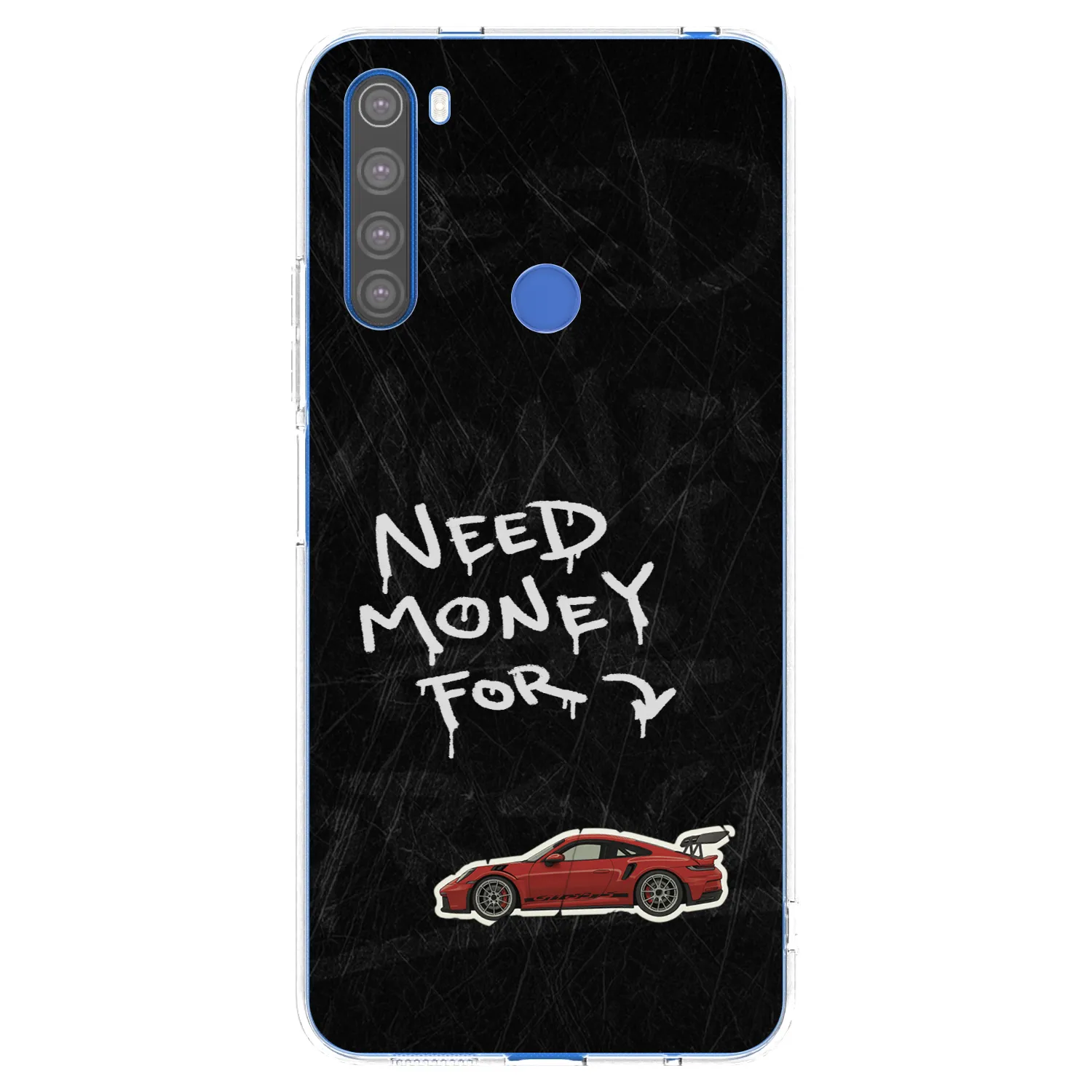 Picasee husă transparentă din silicon pentru Xiaomi Redmi Note 8T - Track Mode