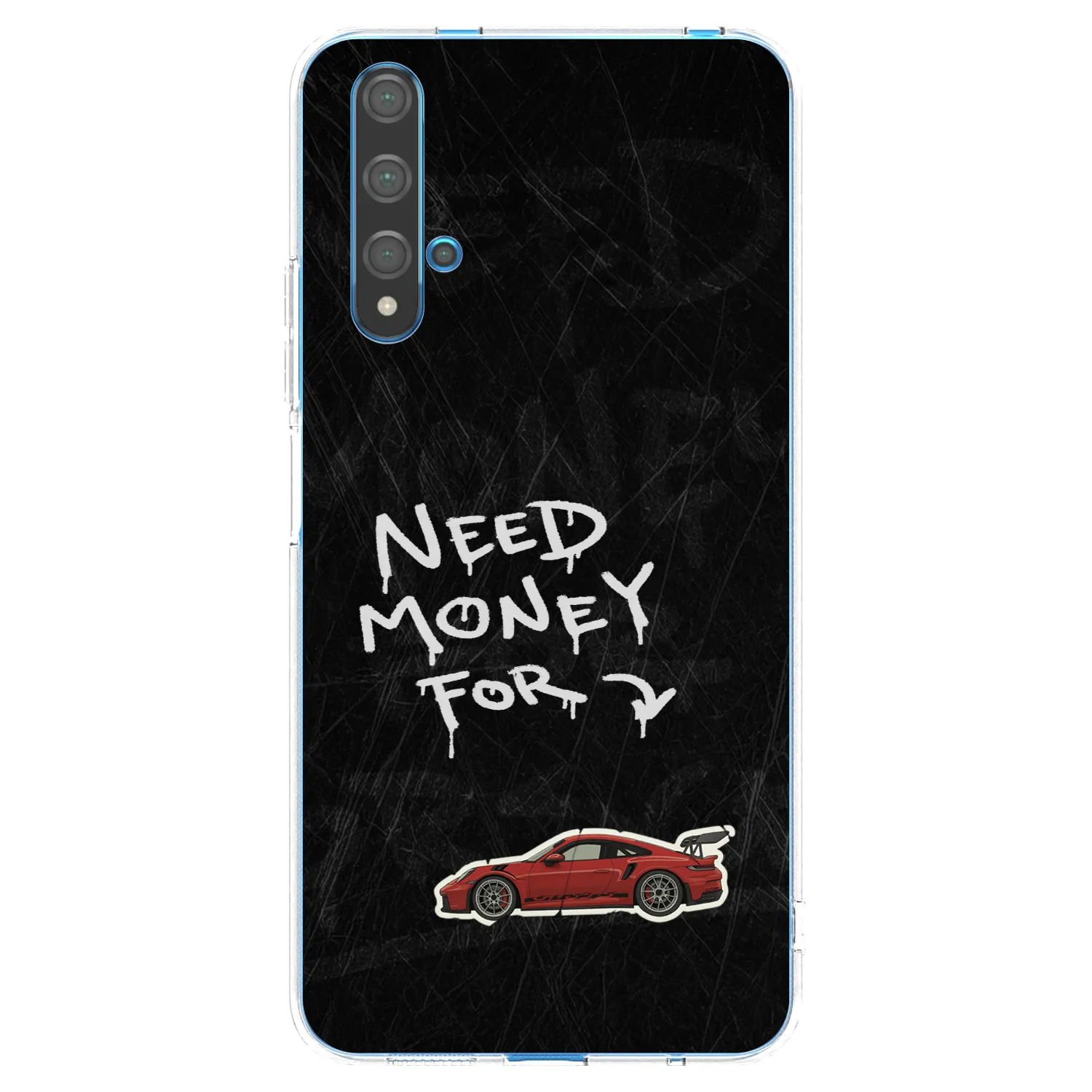 Picasee husă transparentă din silicon pentru Huawei Nova 5T - Track Mode