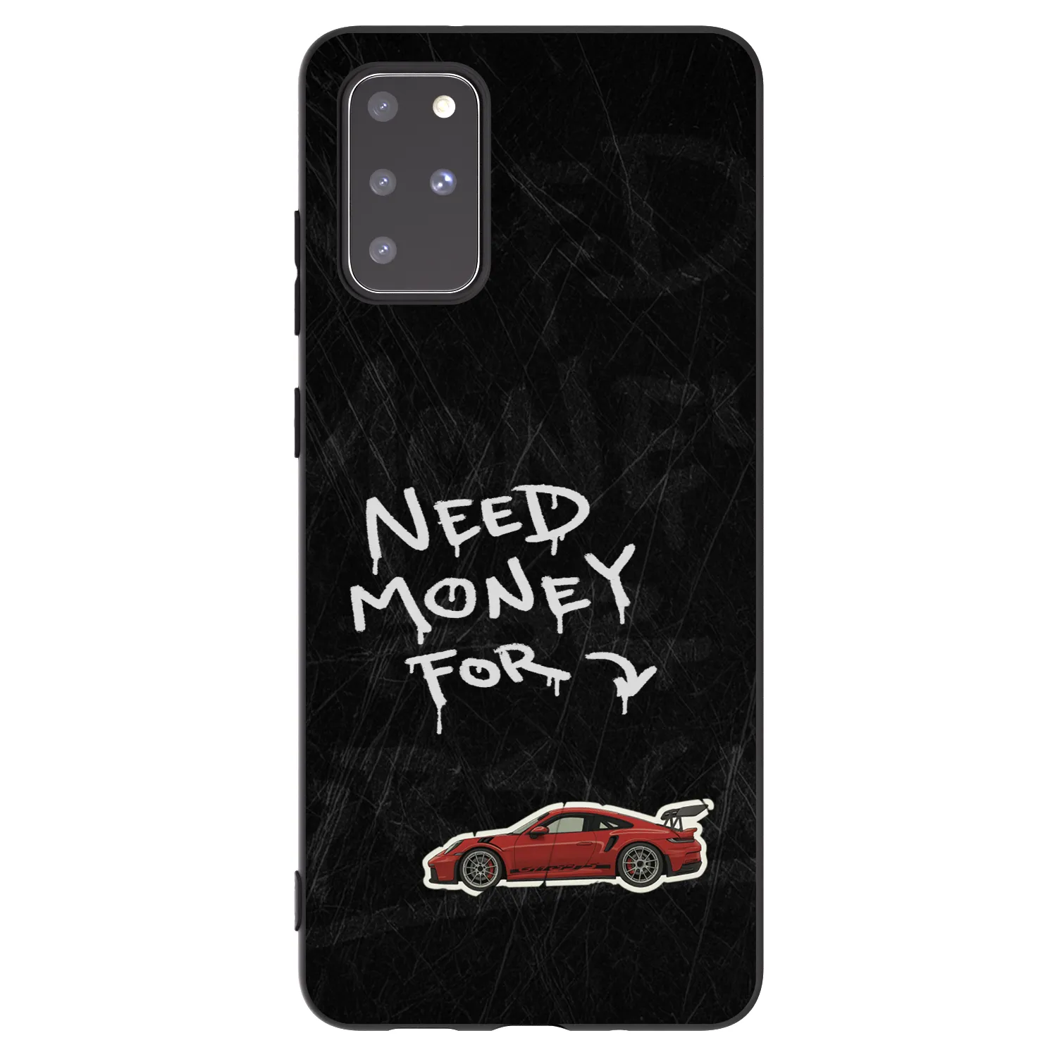 Picasee husă neagră din silicon pentru Samsung Galaxy S20+ G985F - Track Mode