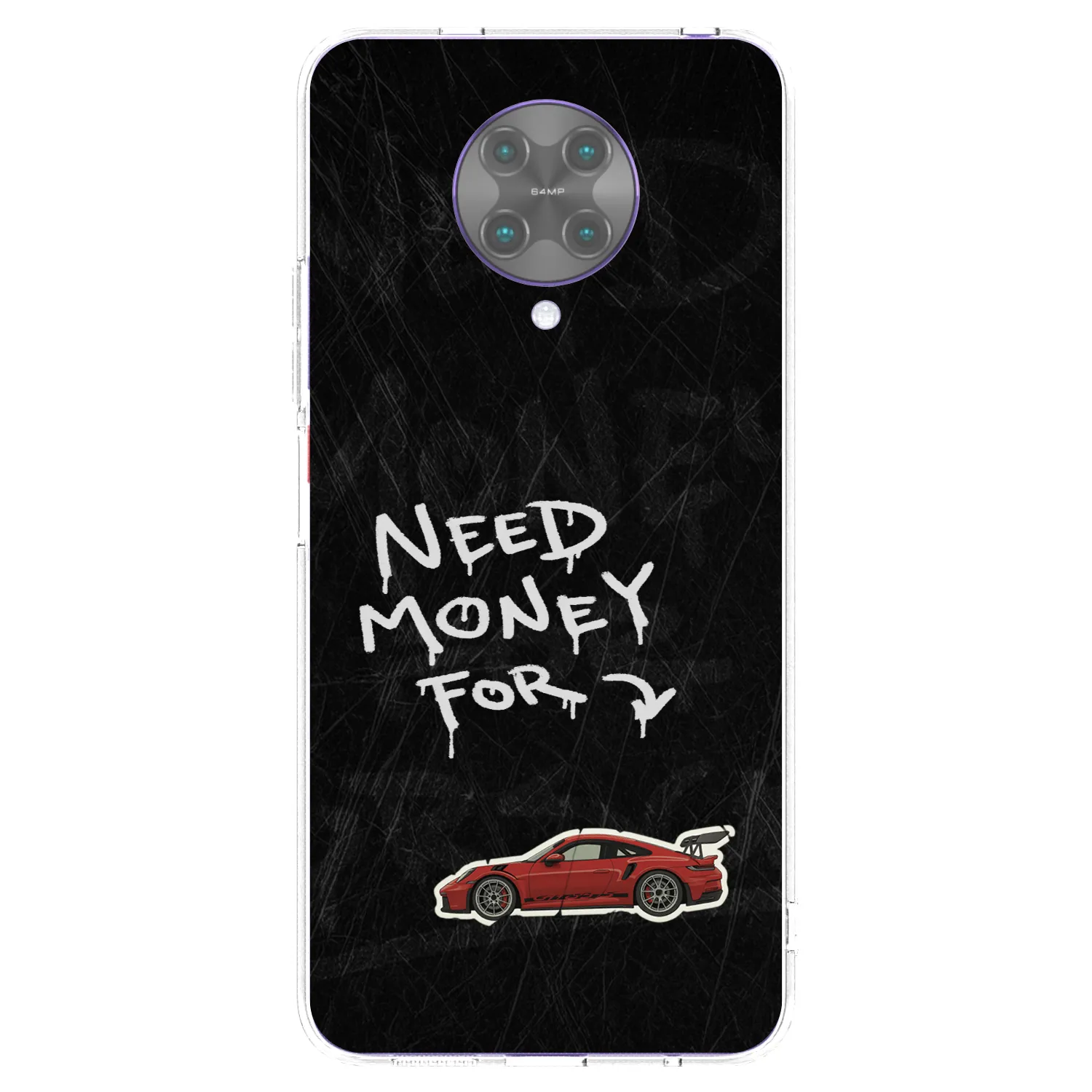 Picasee husă transparentă din silicon pentru Xiaomi Poco F2 Pro - Track Mode