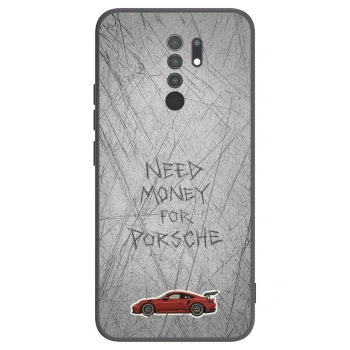 Picasee husă neagră din silicon pentru Xiaomi Redmi 9 - Garage Scratch