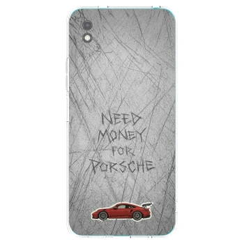 Picasee husă neagră din silicon pentru Xiaomi Redmi 9A - Garage Scratch