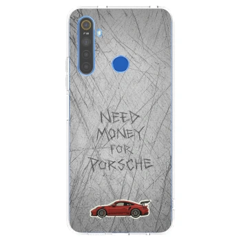 Picasee husă transparentă din silicon pentru Realme 5 - Garage Scratch