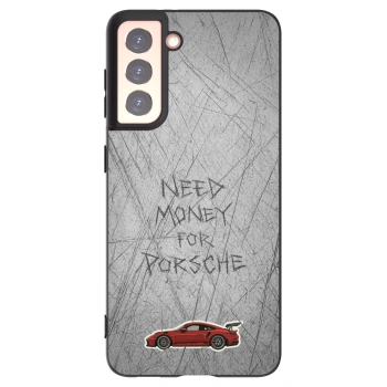 Picasee husă neagră din silicon pentru Samsung Galaxy S21 5G G991B - Garage Scratch