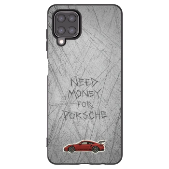 Picasee husă neagră din silicon pentru Samsung Galaxy A12 A125F - Garage Scratch