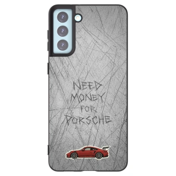 Picasee husă neagră din silicon pentru Samsung Galaxy S21+ 5G G996F - Garage Scratch