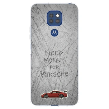 Picasee husă transparentă din silicon pentru Motorola Moto G9 Play - Garage Scratch