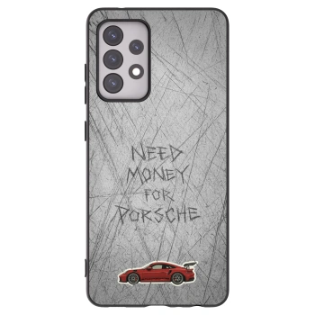 Picasee husă neagră din silicon pentru Samsung Galaxy A52 5G A525F - Garage Scratch