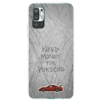 Picasee husă transparentă din silicon pentru Xiaomi Redmi Note 10 5G - Garage Scratch