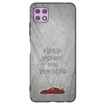 Picasee husă neagră din silicon pentru Samsung Galaxy A22 A226B 5G - Garage Scratch