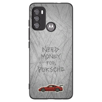 Picasee husă neagră din silicon pentru Motorola Moto G60 - Garage Scratch