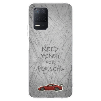 Picasee husă transparentă din silicon pentru Realme 8 5G - Garage Scratch