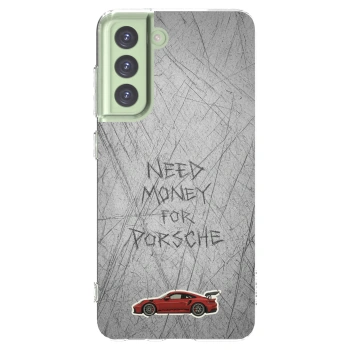 Picasee husă transparentă din silicon pentru Samsung Galaxy S21 FE 5G - Garage Scratch