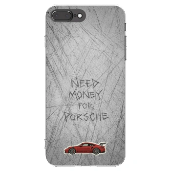Picasee husă transparentă din silicon pentru Apple iPhone 7 Plus - Garage Scratch