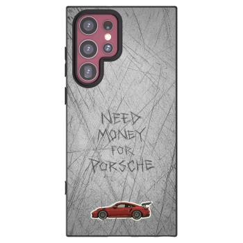 Picasee husă neagră din silicon pentru Samsung Galaxy S22 Ultra 5G - Garage Scratch