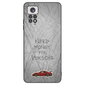 Picasee husă neagră din silicon pentru Xiaomi Redmi Note 11 - Garage Scratch