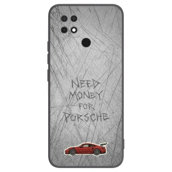 Picasee husă neagră din silicon pentru Xiaomi Redmi 10C - Garage Scratch