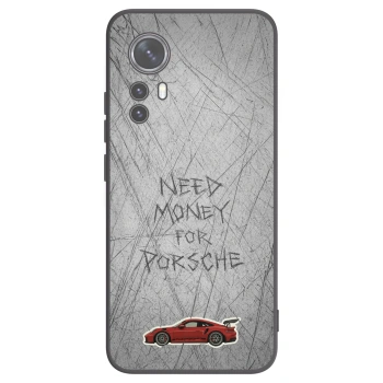 Picasee husă neagră din silicon pentru Xiaomi 12X - Garage Scratch