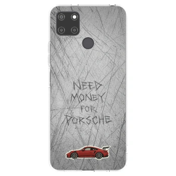 Picasee husă transparentă din silicon pentru Realme C21Y - Garage Scratch