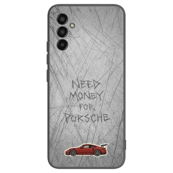 Picasee husă neagră din silicon pentru Samsung Galaxy M13 M135F - Garage Scratch