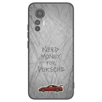 Picasee husă neagră din silicon pentru Xiaomi 12 Lite - Garage Scratch