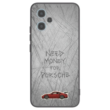 Picasee husă neagră din silicon pentru Xiaomi Redmi Note 12 5G - Garage Scratch