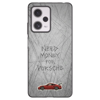 Picasee husă neagră din silicon pentru Xiaomi Redmi Note 12 Pro+ 5G - Garage Scratch