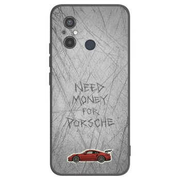 Picasee husă neagră din silicon pentru Xiaomi Redmi 12C - Garage Scratch