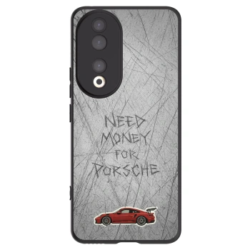 Picasee husă neagră din silicon pentru Honor 90 5G - Garage Scratch